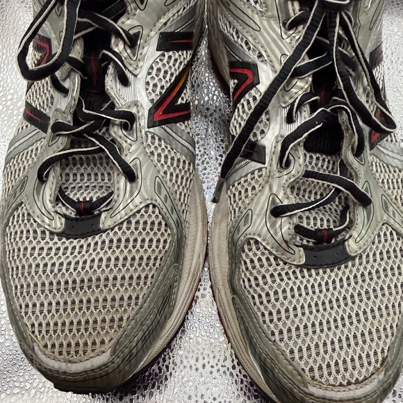 New Balance Men's Athletic Shoes - Gray and Red - Picture 6 of 11